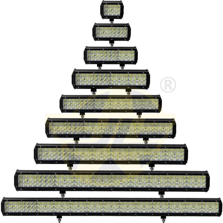 

4X4 Светодиодная стробоскопическая лампа, точечный луч, натуральный белый противотуманный свет дальнего света, внедорожная светодиодная лента, световая панель для автомобиля, 12 В, 24 В, OEM