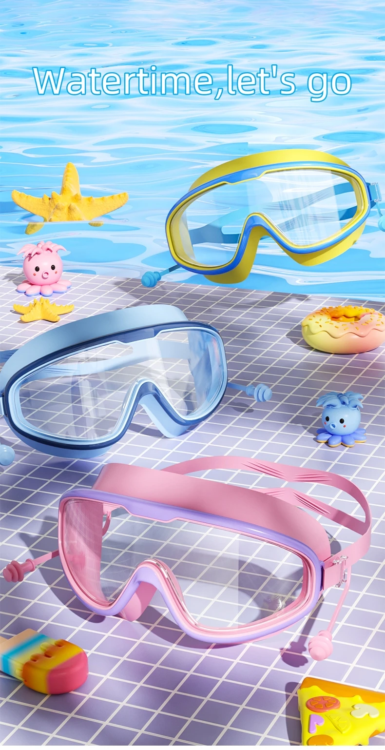 Kids Anti Fog Swimming Goggles