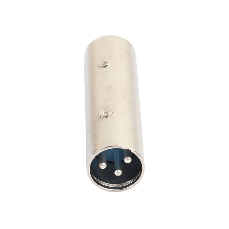 1PCS 3 Pin XLR Male to Male Audio Microphone Mic Connector xlr Maleto xlr Male connector