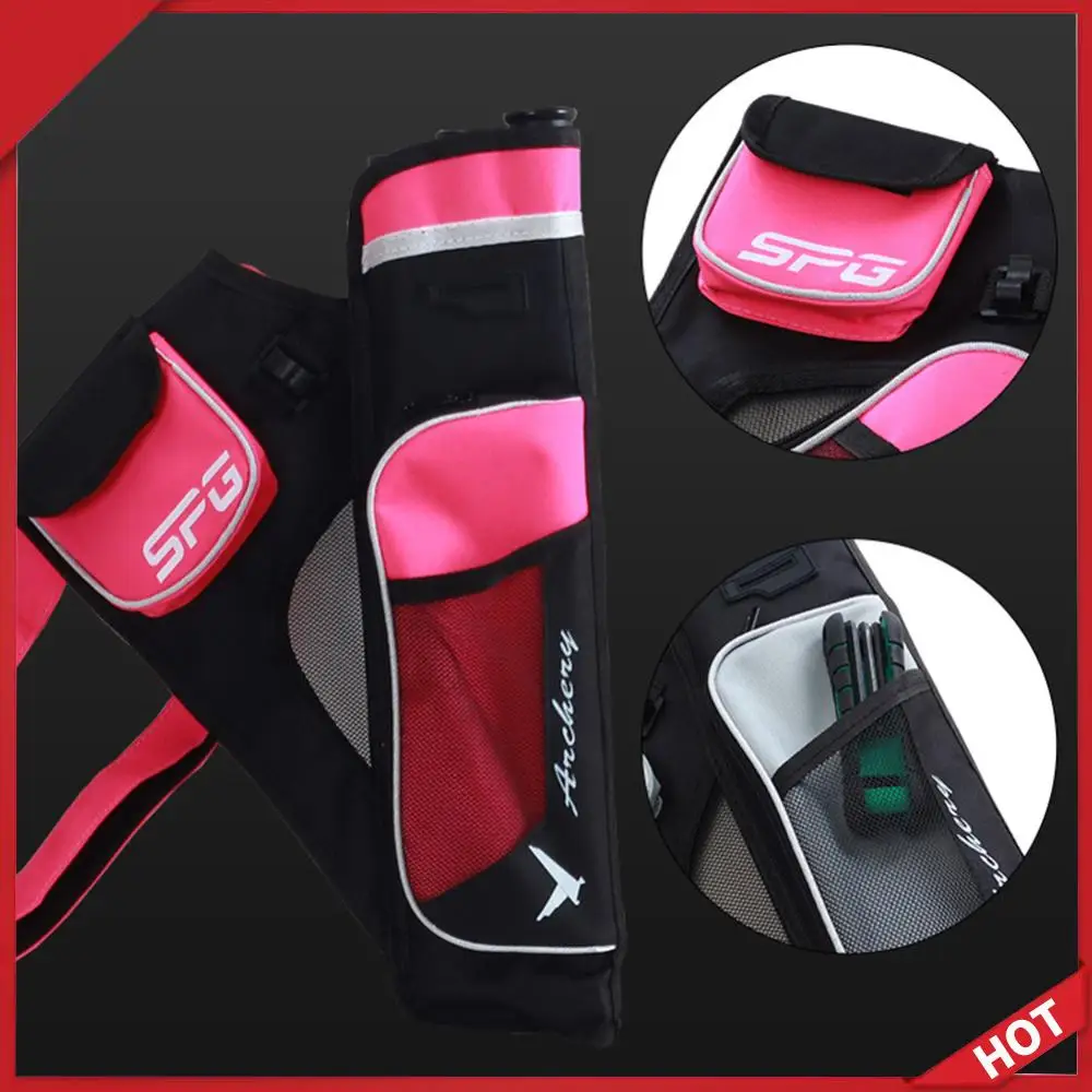 

Профессиональный чехол-кожух для стрел из ткани Оксфорд, на три отделения, органайзер для хранения стрел, снаряжение для стрельбы из лука и охоты