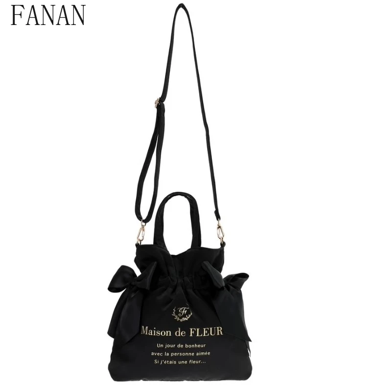 

Sweet and Cute Transparent Casual Handbags for Women 2025 New Shoulder Bags Portable Lace Satin Messenger Bag Femme