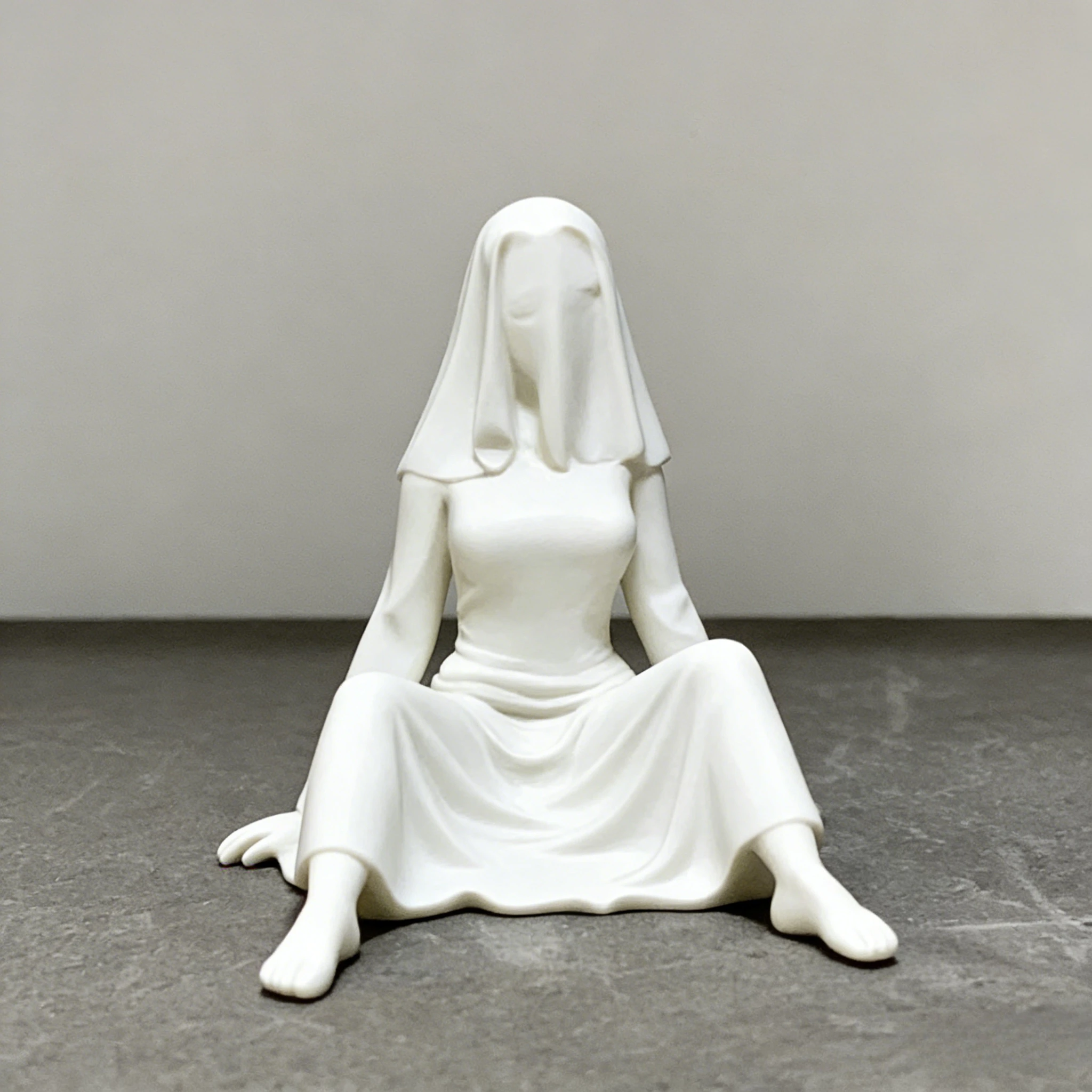 Ghost Girl Seated Figure｜Makes Every Collector's Heart Melt! A Must-Have for Your Healing Collection