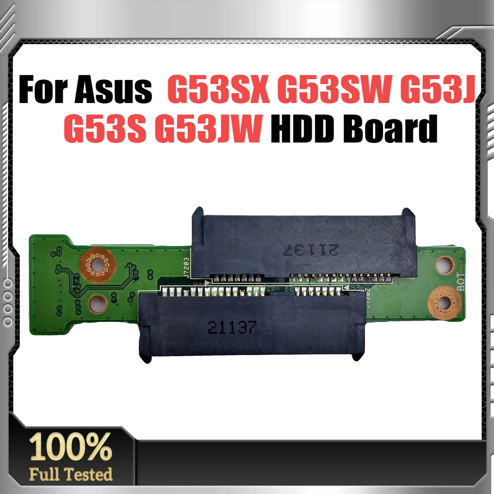 

Original For ASUS G53SX G53SW G53J G53S G53JW HDD Board REV 2.0 tested good Fast Ship