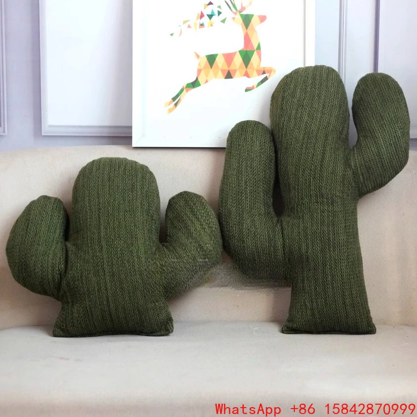 

Cactus doll living room sofa decorative ornament cushion throw pillow