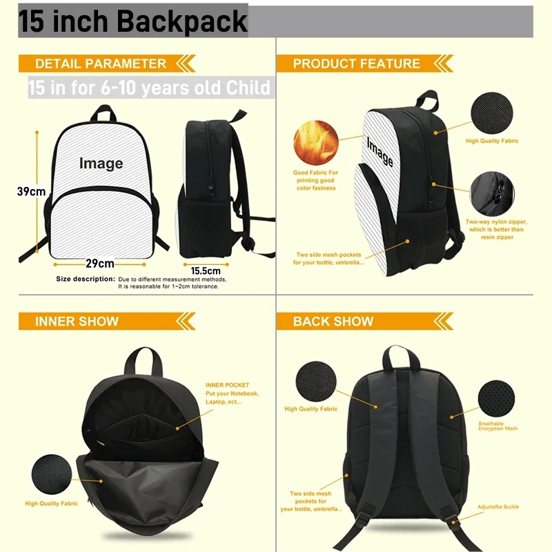 New Game FortniteS Kids Backpacks Boys and Girls Student Birthday Gift Child School Bags Large Capacity Camping Durable Rucksack view 6