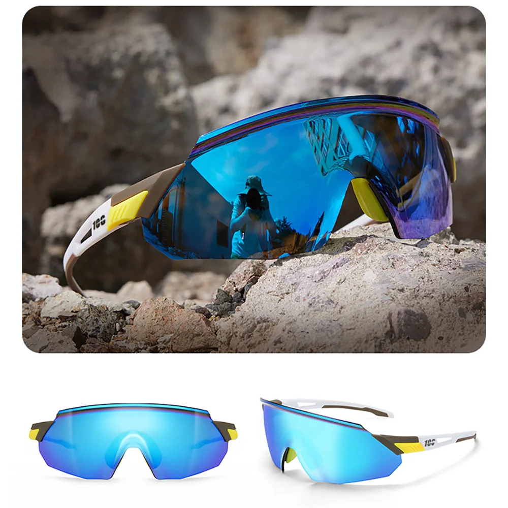 

100 Cycling Glasses MTB Mountain Bicycle Sun Glasses Road Bike Cycling Eyewear Men Women Outdoor Sports Cycling Sunglasses