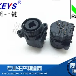 XJ-001HT-10 Two-purpose seat Multifunction 12H-XLR Audio combo connector Socket 10 feet