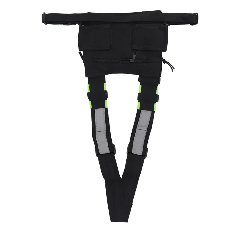 4X Radios Pocket Radio Chest Harness Chest Front Pack Pouch Holster Vest Rig Carry Case For 2 Way Radio Walkie Talkie-A74Z