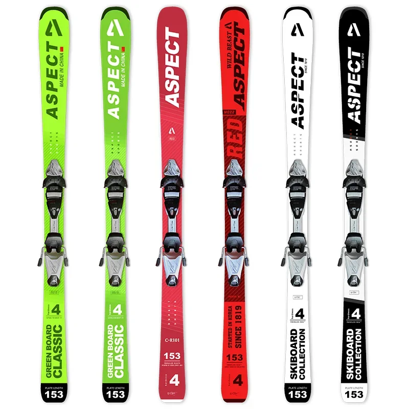 Wholesale Custom Winter Sports Alpine Ski All Mountain Twin Tips Ski Back Country Ski For Adult and Kids