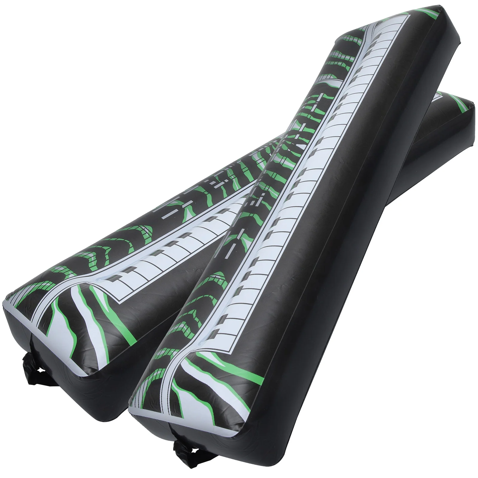 Inflatable Electronic Keyboard Musical Instrument Inflation PVC Organs Portable Interesting Party Props Decorations Keyboards