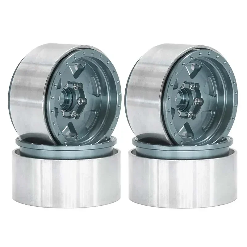 

RC 4 шт. 1,9 дюйма со смещением-8 мм, металлический обод ступицы колеса с замком для 1/10 RC Car Crawler Axial SCX10 II III 90046 AXI03007 Trxs TRX4 D90