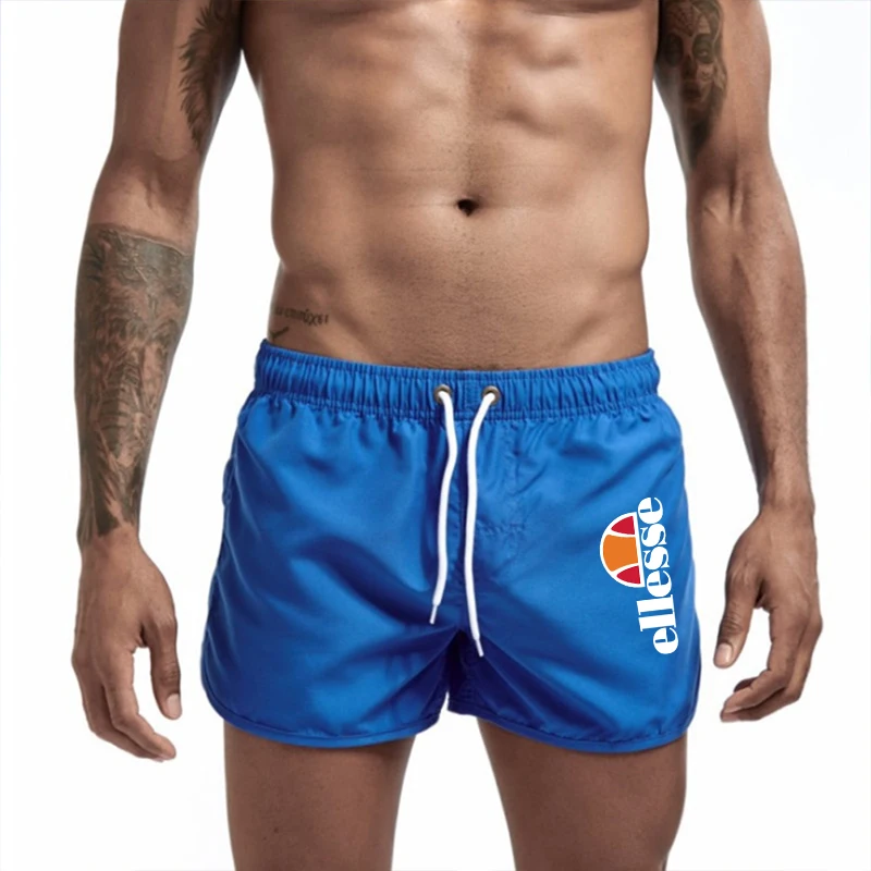 

2024 летняя брендовая мужская одежда для плавания с принтом, шорты, Пляжная крутая одежда для плавания, Мужская одежда для плавания с низкой талией, дышащая пляжная одежда для серфинга