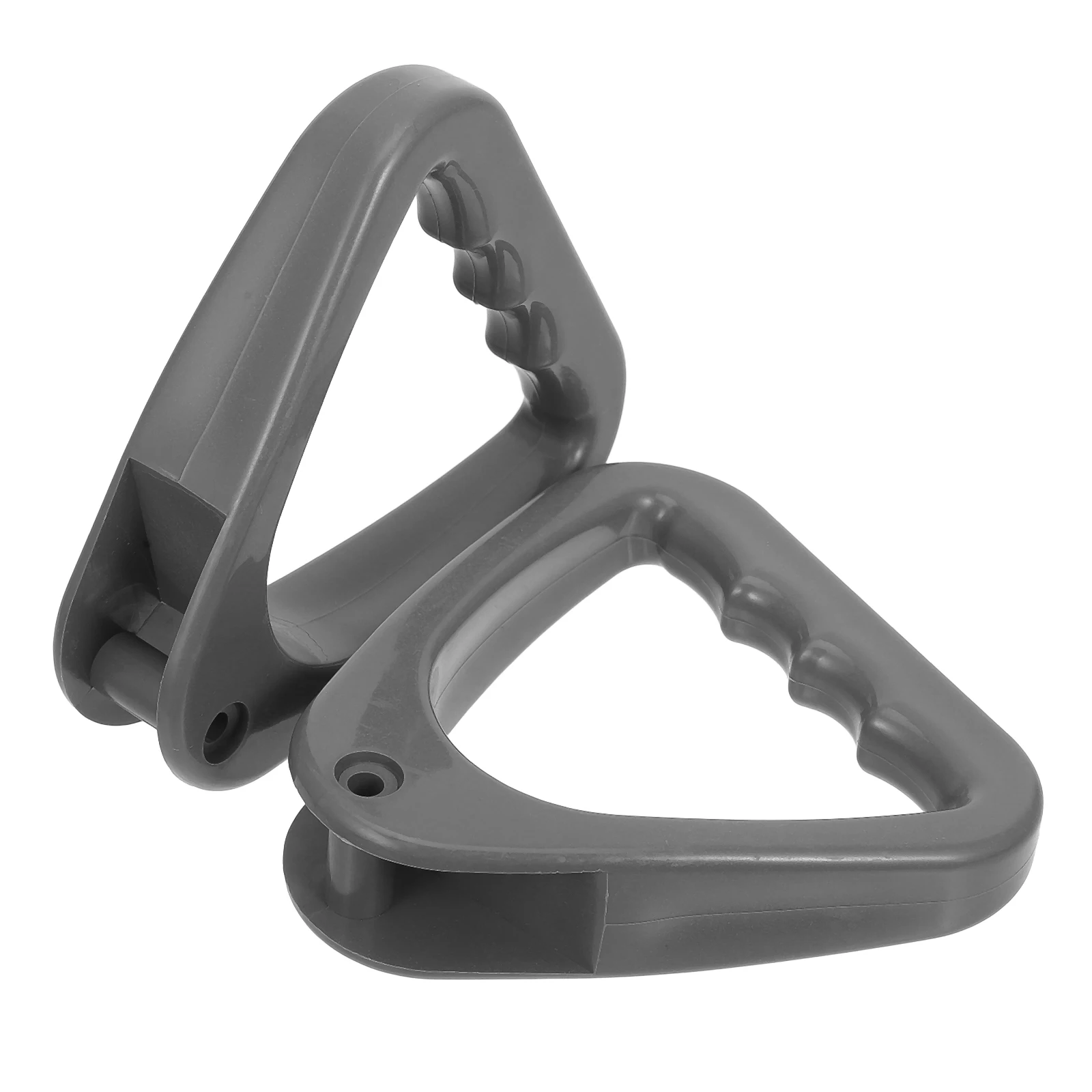 

2pcs Lid Opener Handle For Trash Can, Triangle Hand Ring Accessory For Vehicle Bus Subway Car, Durable Tool Part