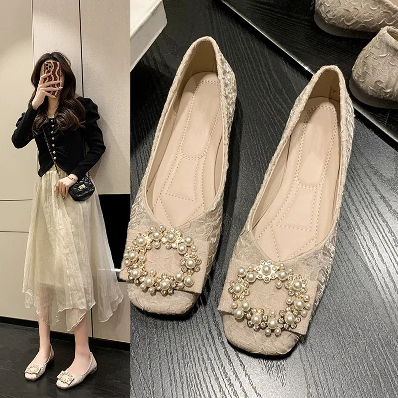 2026 Frühling Herbst Neue Weiche Flache Slip-On Loafer Komfortable Rutschfeste Bequeme Fahrschuhe Leichte Damen Alltags-Mokassins