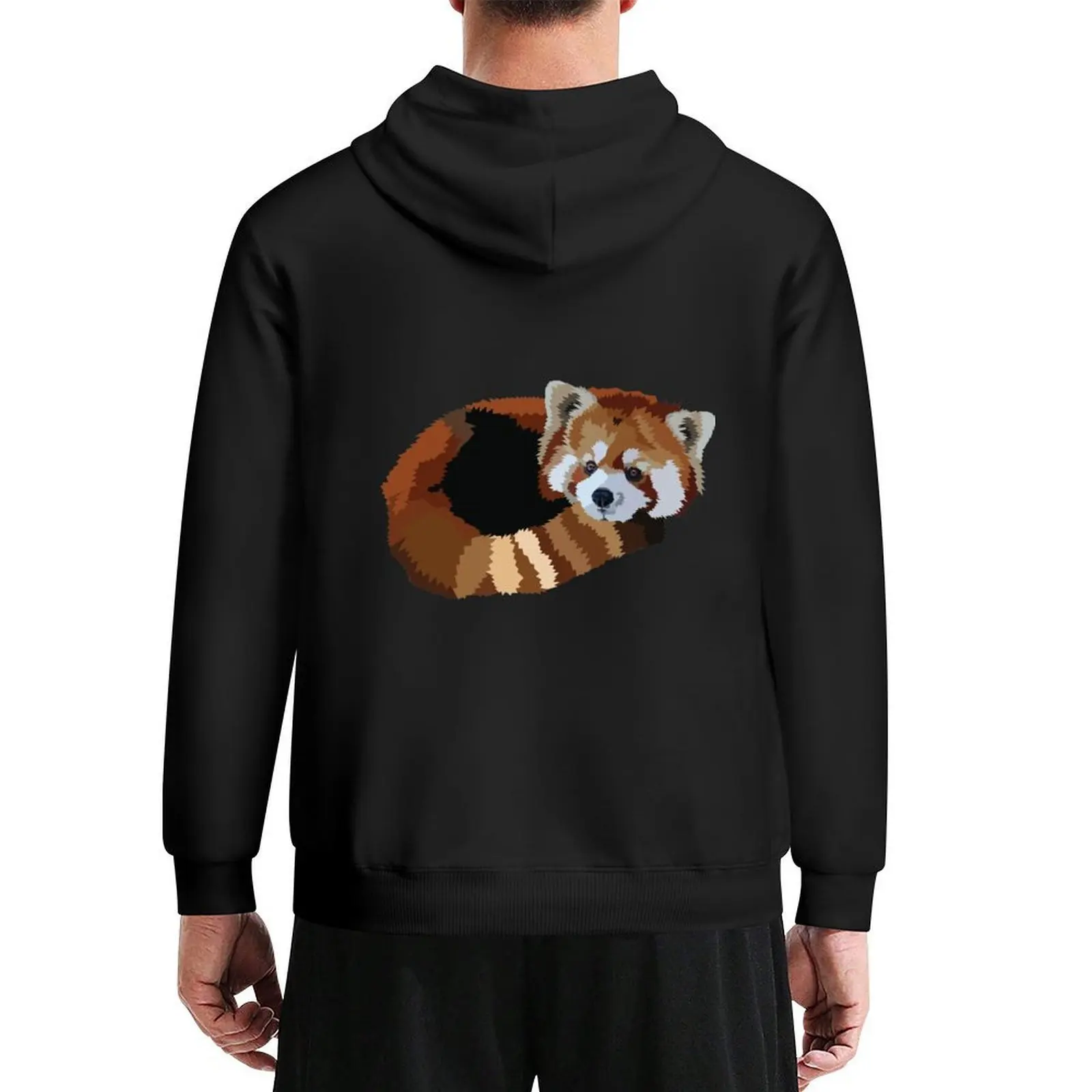 

Red Panda Hoodie autumn new products men's sweat-shirt anime clothing korean clothes hoodies and sweatshirts new