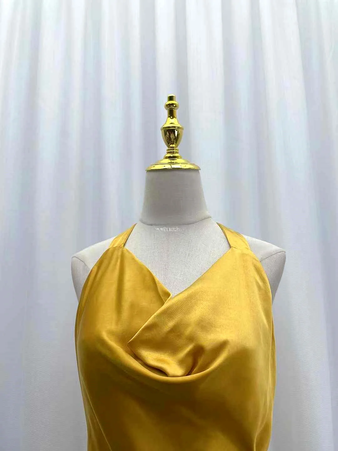 Sexy Satijnen Bal Dr Hangende Ne ort Rok Par Verjaardag Viering Jurk Hoge Taille A-lijn Zomer Lange Rok