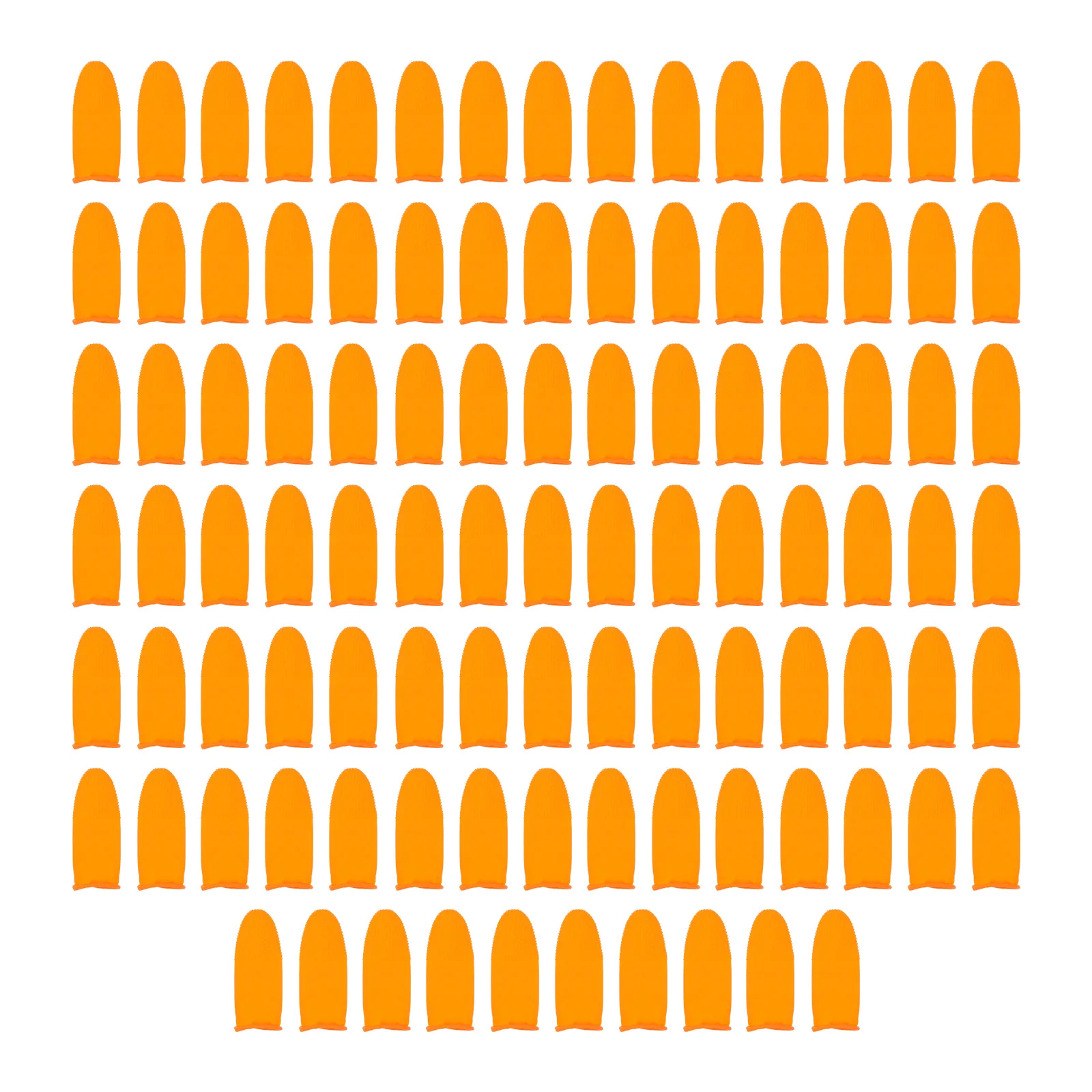 

100 шт. нескользящие рукава для пальцев, защитный чехол, колпачки для большого пальца, прочные, практичные, повседневные, противоскользящие, эластичные, для здравоохранения, широкие