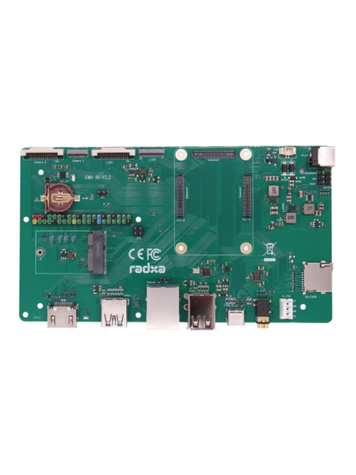 Radxa CM5 IO Board Expansion Board Verification Board IO Interface Board