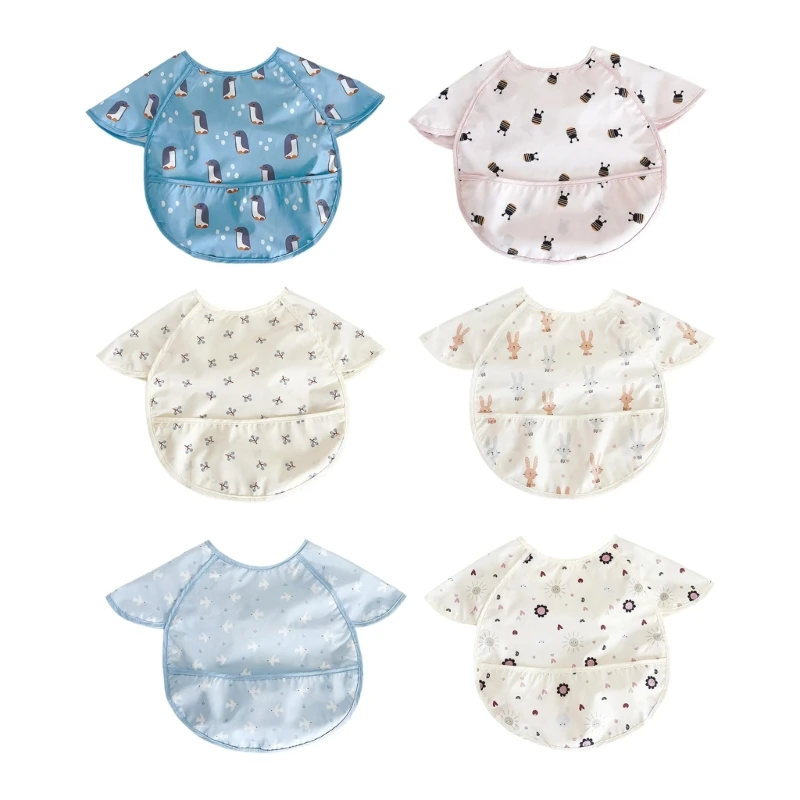 

Clean Dining Angel Wing Baby Bibs Adjustable Newborns Bibs Lovely Pattern Bibs Drop shipping