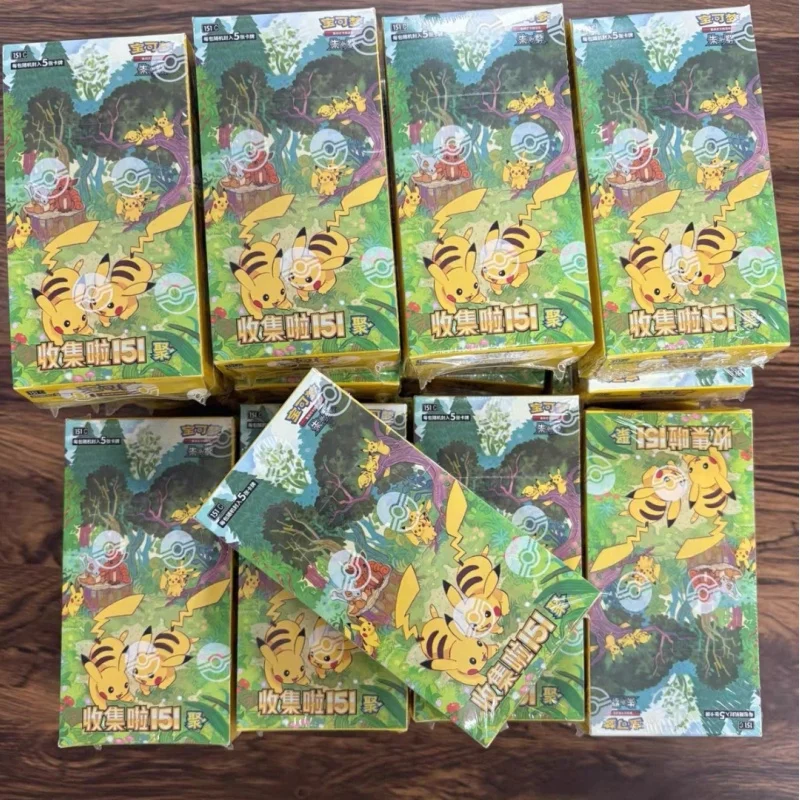 New Original PTCG Pkm:Scarlet & Violet Gem Pack Vol.3 Gengar Meowth Simplified Chinese Booster Pack Collection Card Surprise Toy