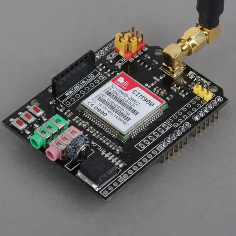 

Ультракомпактный и надежный беспроводной модуль GPRS/GSM Shield Board - Efcom Shd-efcom для Arduino GSM GPRS Shield EFCom