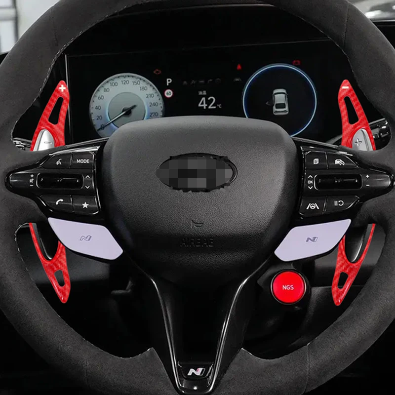 Für Hyundai I20 I30 N Line Veloster KONA N Elantra Avante GT N-line CN7 Auto Lenkrad Schaltwippen-Erweiterung DSG – Detail 3