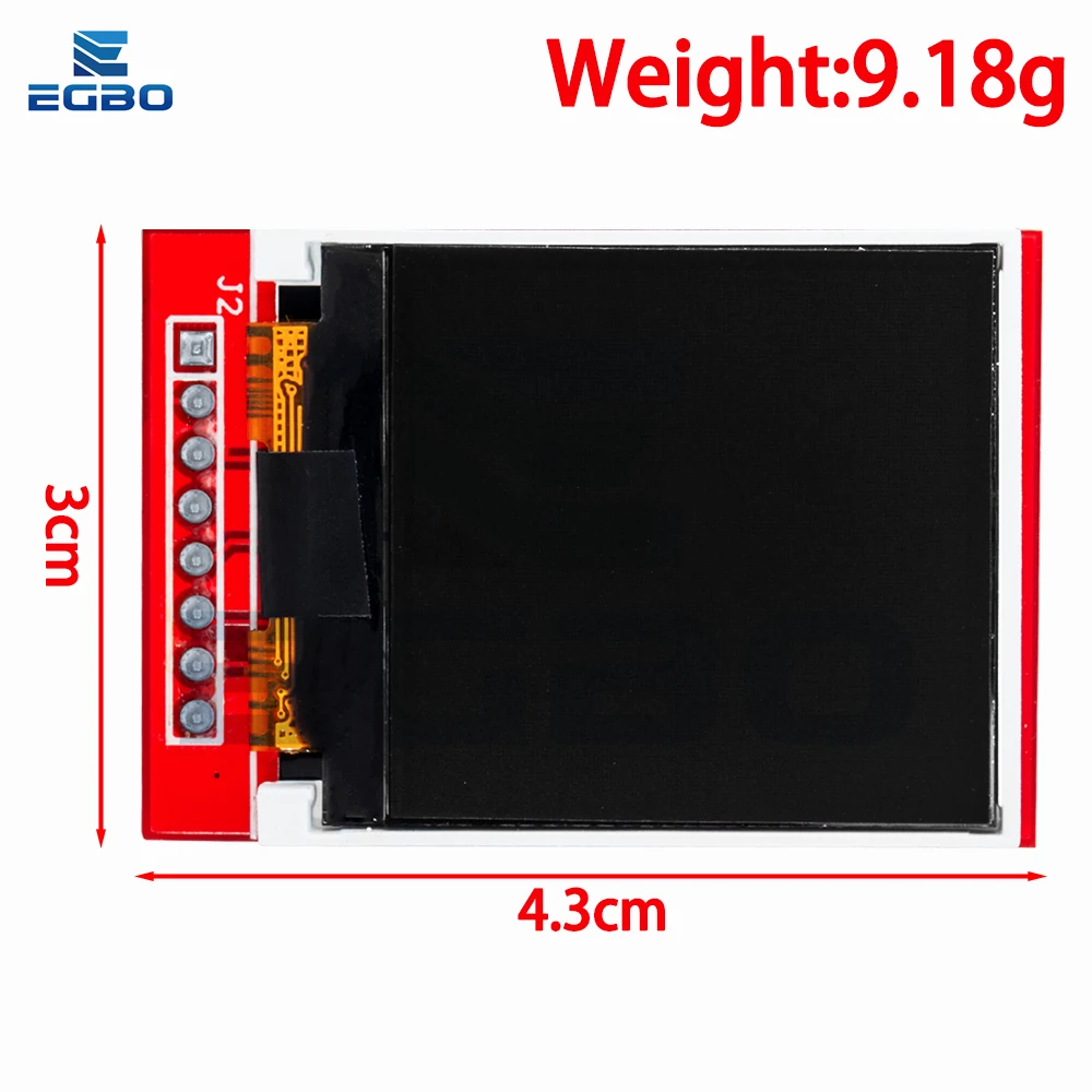1.44 بوصة TFT وحدة عرض إل سي دي ST7735S سائق 128*128 شاشة ملونة SPI متوافق مع اردوينو mega2560 STM32 SCM 51 EGBO