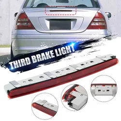 2038201456 For Mercedes Benz W203 2000-2007 Car Rear Stop Tail Lamp Third Brake Light Rear Trunk Replacement Red LED Light