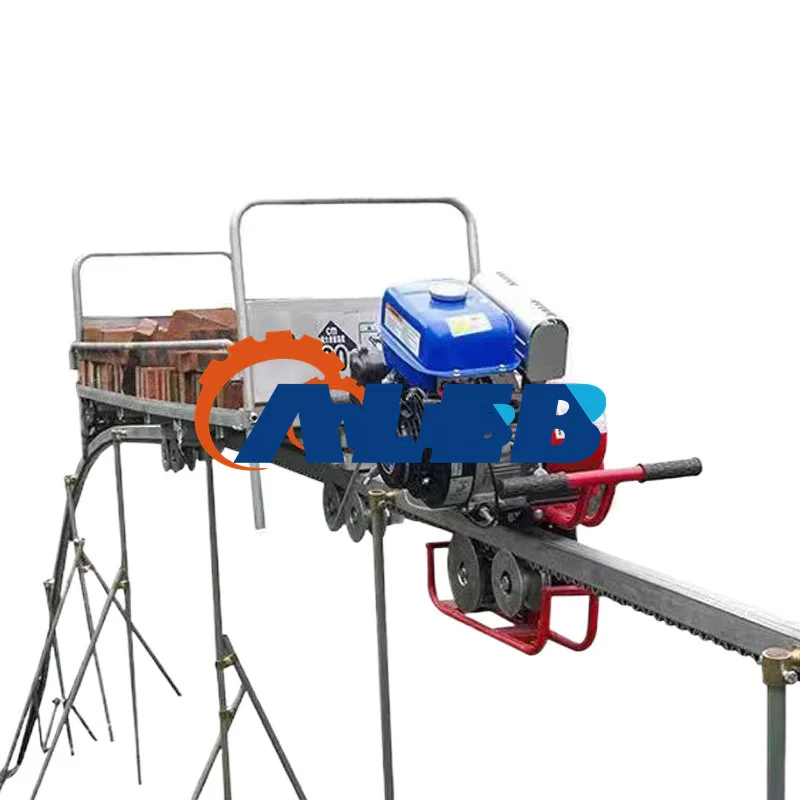 

Самоходный садовый горный транспортер Monorail/горячая распродажа Monorail Conveyor Transporter
