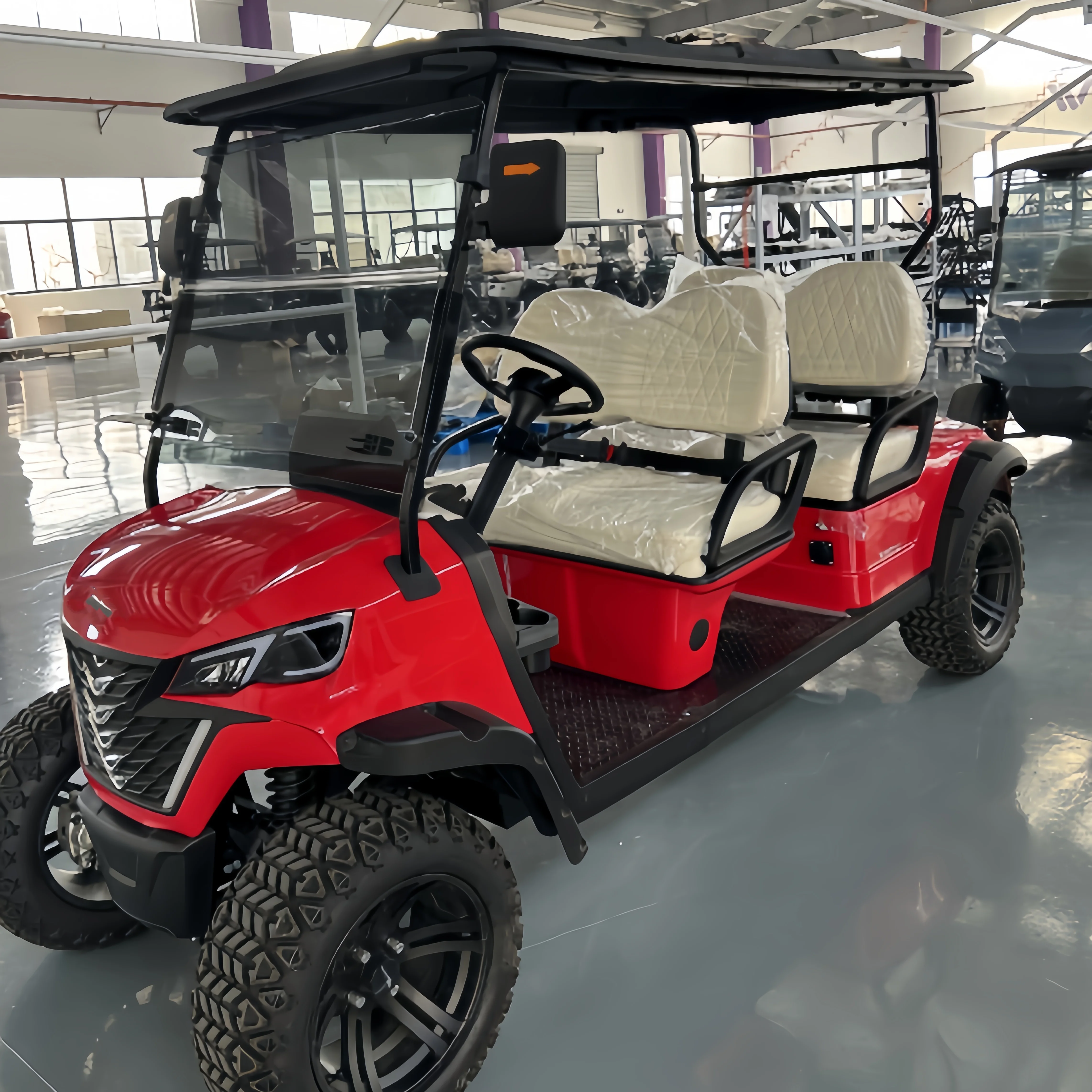 48 Volt Promotional Good Quality Prices Chinese 4 Seater Golf Cart Hot Selling Electric Golf Cart