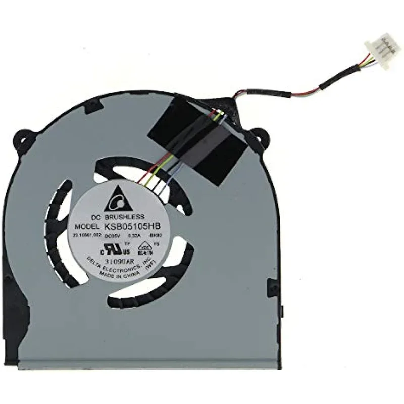 Ventilador de refrigeração da CPU para Sony VAIO SVT13 SVT13124CXS SVT131A11 SVT15 SVT14 SVT14122CXS SVT15114CXS KSB05105HB 23.10661.002