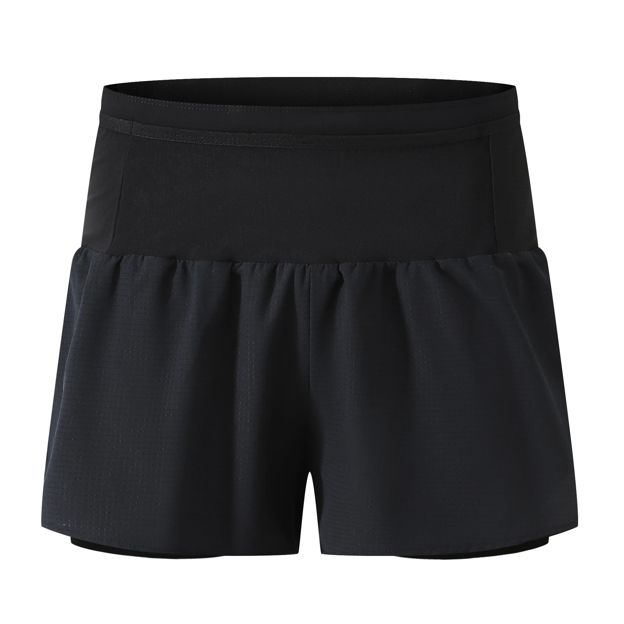 Herren 2-in-1 Marathon-Laufshorts mit Taschen für Outdoor-Sport, Training, Fitness, Wandern, Atmungsaktiv und Schnelltrocknend – Detail 8