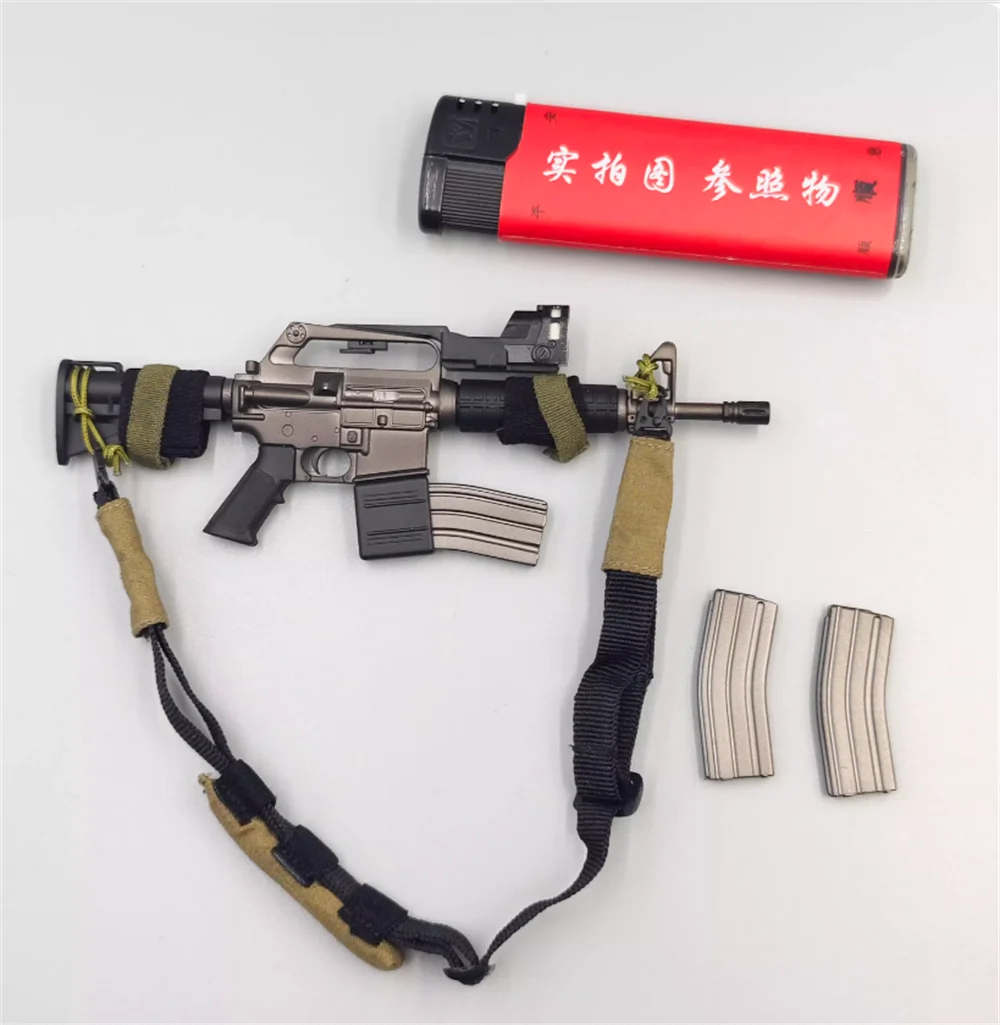 

1/6th DAM 78043 DAMTOYS Mini Toys Weapons Model CAR-15 Clips With Sling Model For Doll Figure 12" In Stock