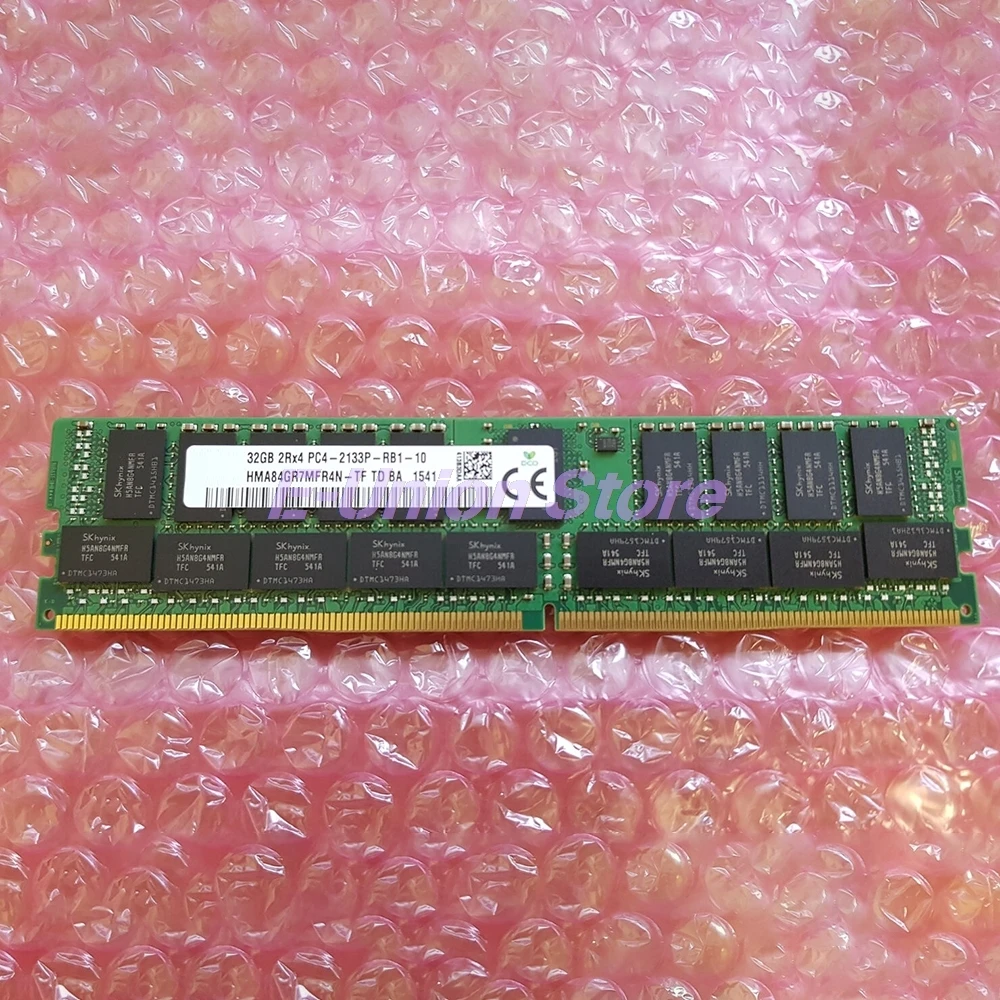 

1 шт. Оперативная память 32 ГБ DDR4 2133 МГц ECC REG PC4-2133P 2RX4 Память 32 ГБ 2333 HMA84GR7MFR4N-TF