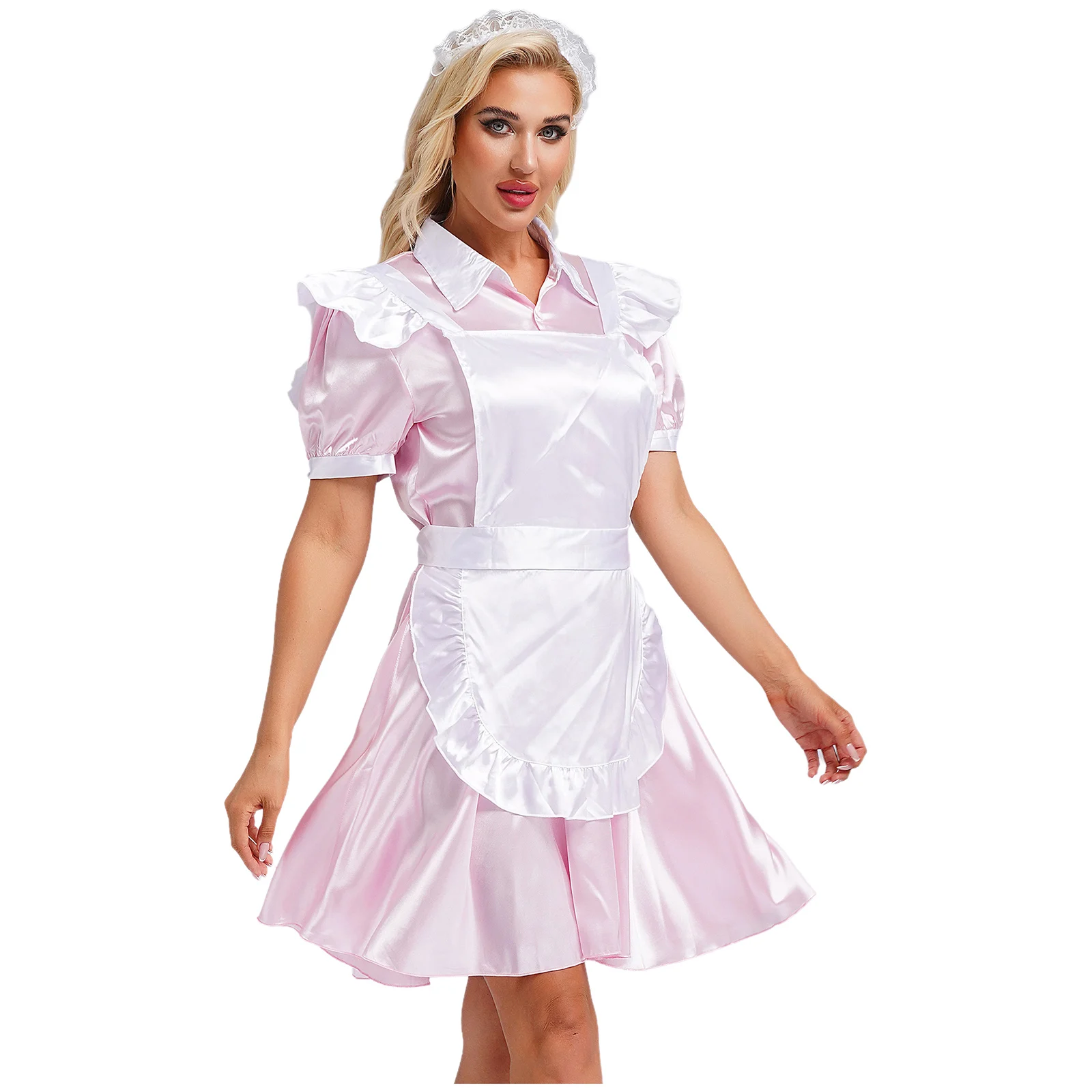 Thumbnail 2 - #35 Most Popular Maid Costume Dresses with Apron Sets