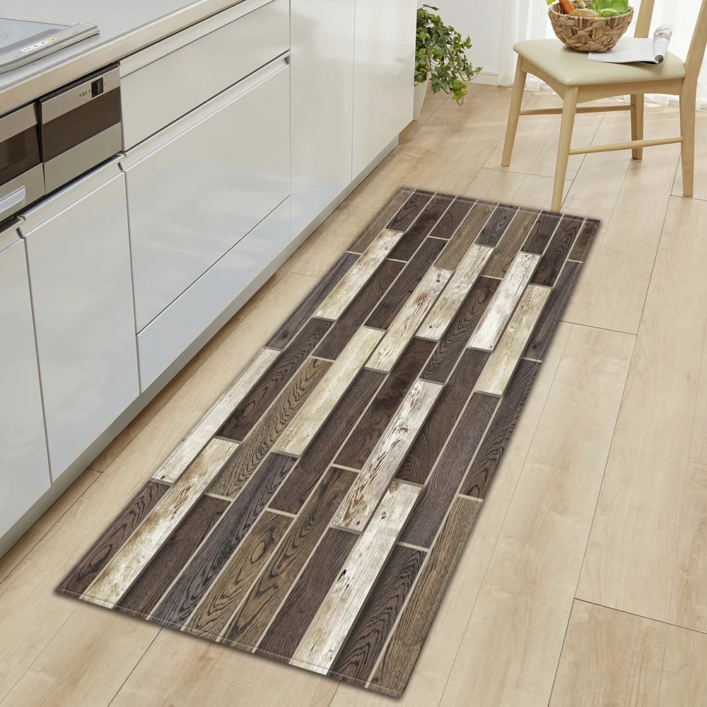 Alfombra moderna para cocina, Felpudo de entrada de casa, sala de estar, dormitorio, Tatami, decoración de suelo, baño, pasillo, puerta,