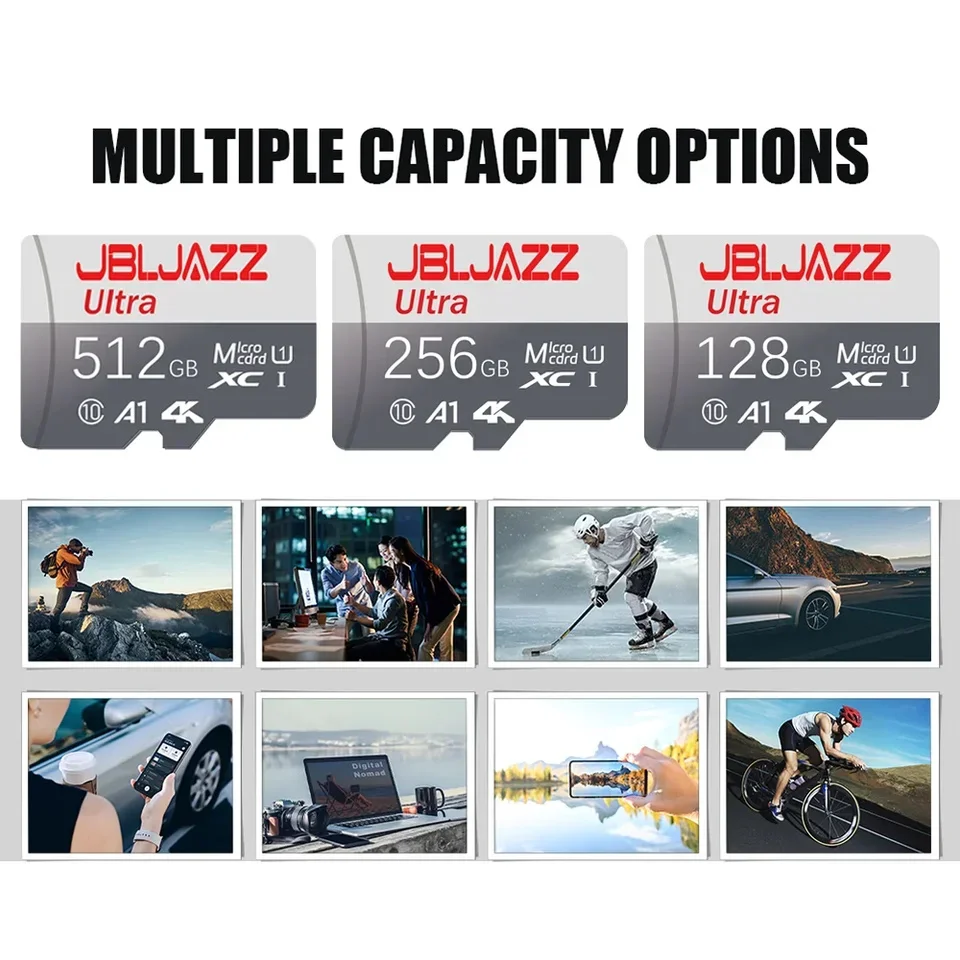 Reliable Quality V30 512GB SD Cards TF Cards Memory Card Micro TF SD Card 256GB Long Lasting 128GB 64GB for Gaming/Phone view 2
