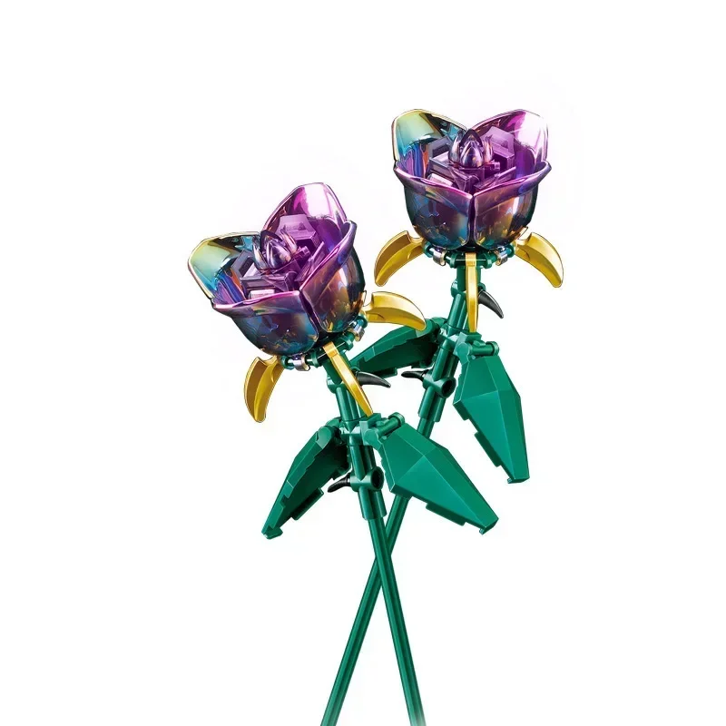 12-monatige Blumen-Kaffeetasse-Bausteine – Mini-Topfpflanze, DIY-Modell, pädagogisches Spielzeug für Kinder, Heim-Schreibtisch-Dekoration, Geschenk