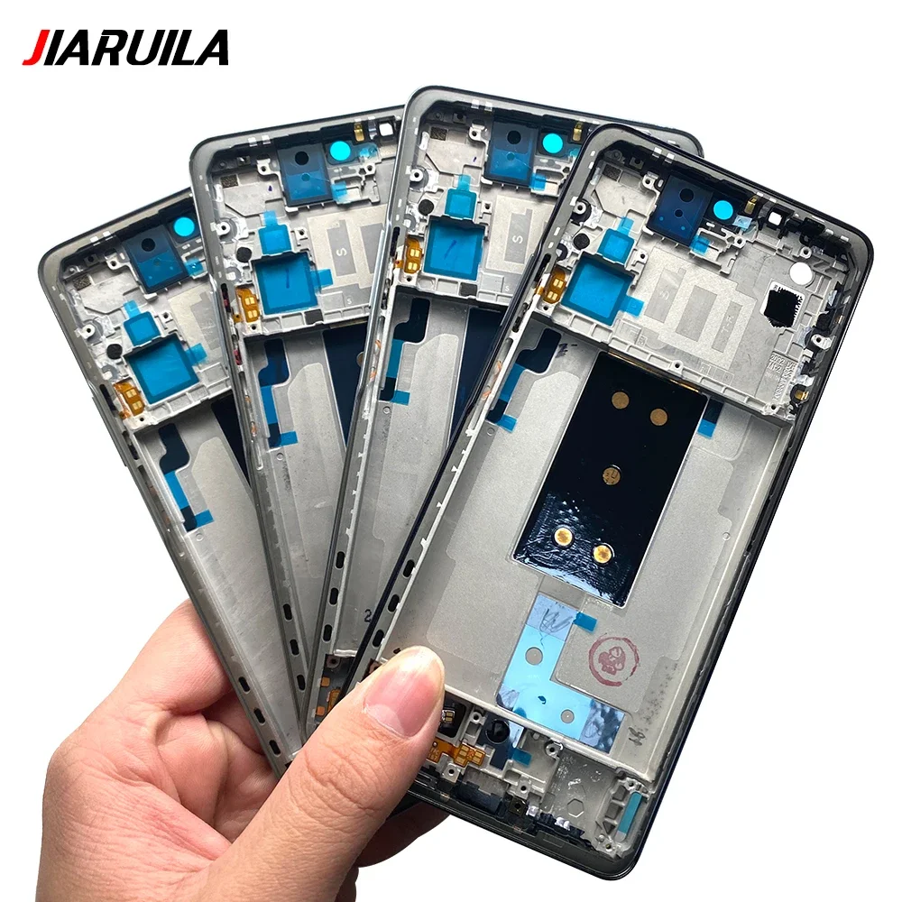 NEW Front Housing Middle Frame Bezel Plate Smartphone Replacement Repair Parts For Xiaomi Mi 8 Lite 9 SE Mi A1 Mi 5X 11T 12T Pro