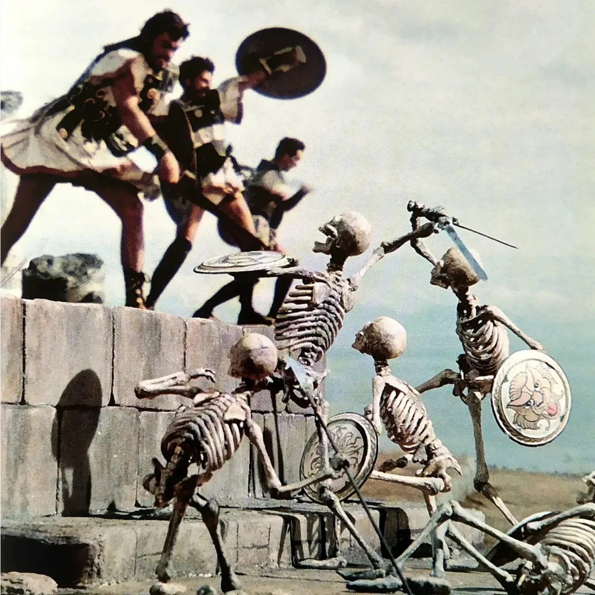 Xplus Star Ace Toys Ray Harryhausen. 7 Skeleton warrioriors Jason and the Argonauts Statue Figure