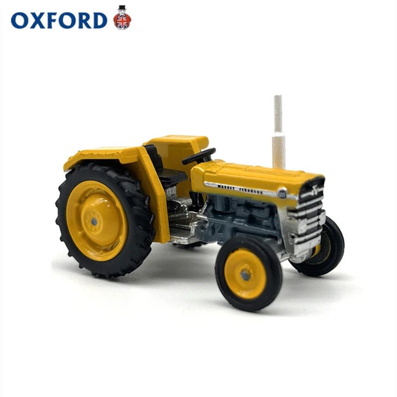 Diecast OXFORD 1:76 escala Macy Ferguson Tractor ingeniería coche en miniatura de aleación juguete coleccionable regalo recuerdo adorno de exhibición