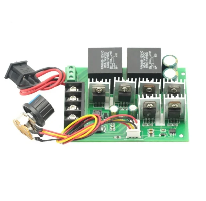 DC 10-55V 40A PWM Speed Regulator Function DC Brush Motor Controller Switch For arduino Board Module NEW