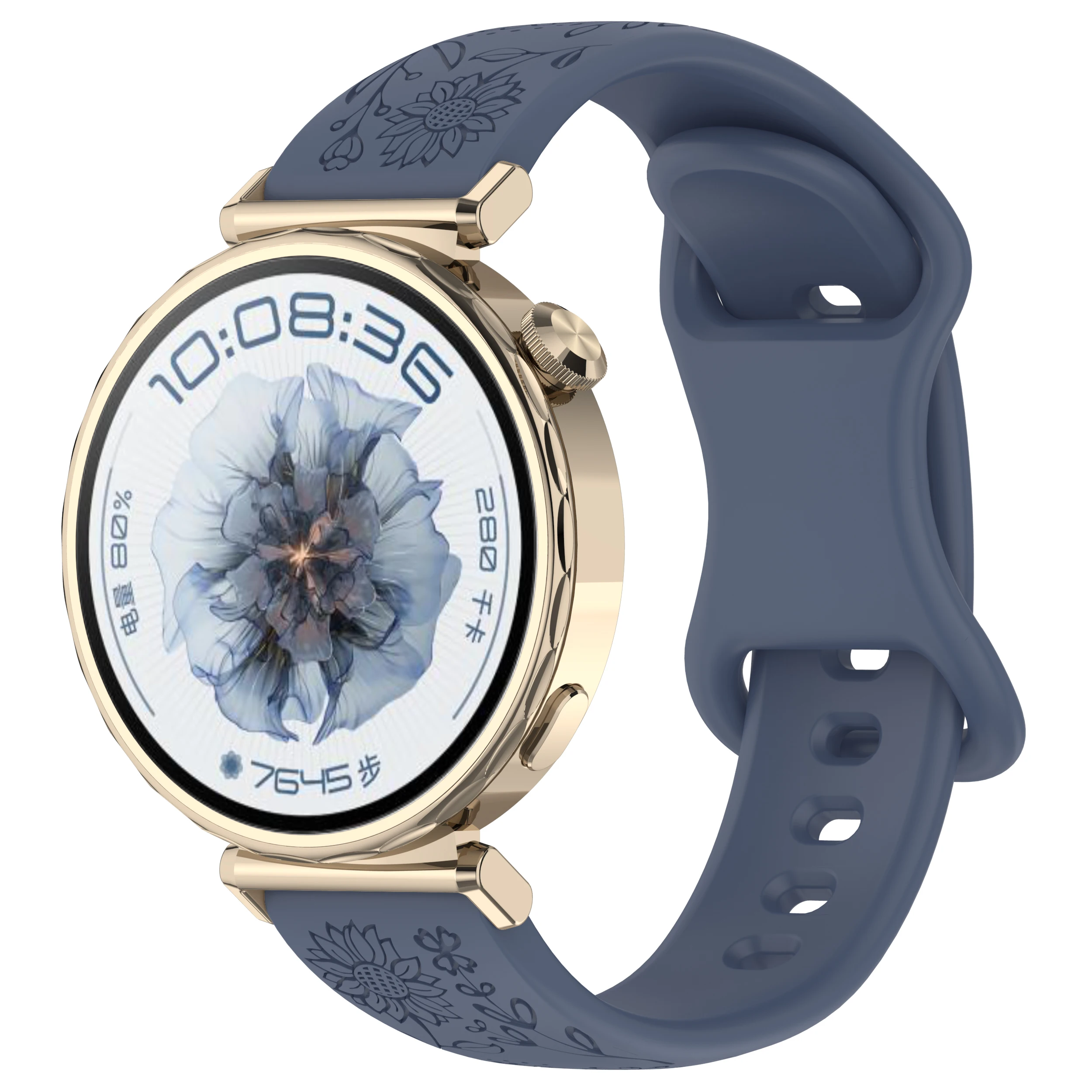 Vivoactive 4S 3S Silikonowy pasek 18mm 20mm do zegarka Huawei Watch GT 4 5 41mm Venu 2S/3S/Forerunner 265S 255S Bransoletka na nadgarstek