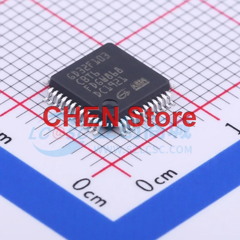 

2PCS NEW GD32F103CBT6 LQFP-48 Microcontroller chip Electronic Components In Stock BOM Integrated Circuit