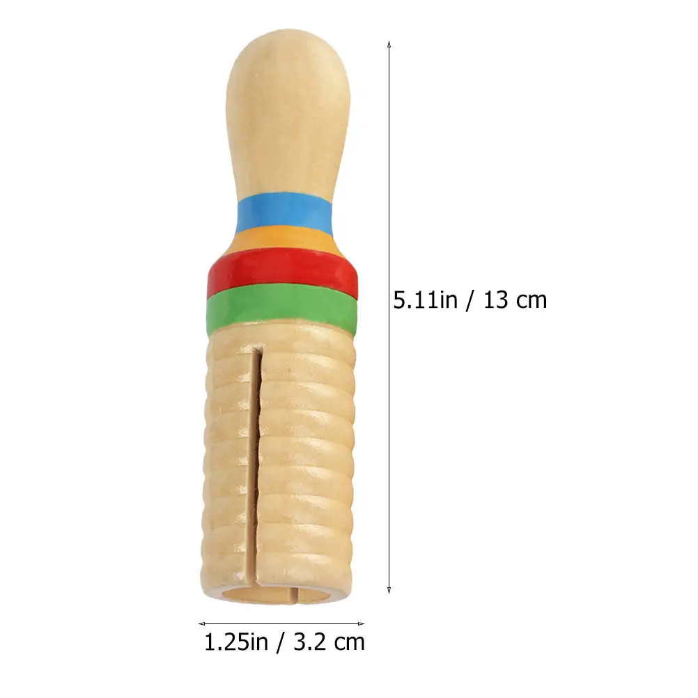 Wooden Sound Tube Percussion Set for Kids – Early Childhood Music Education & Cognitive Development Toy