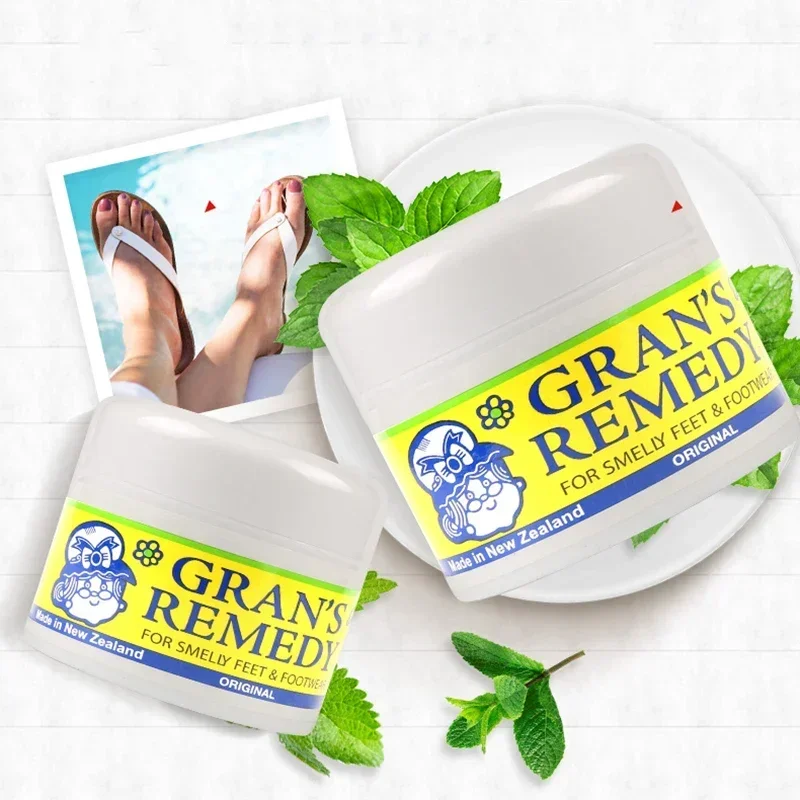 2pcs Original Newzealand Grans Remedy Original Foot Care Powder Smelly Feet Footwear Treatment Foot Odour Control