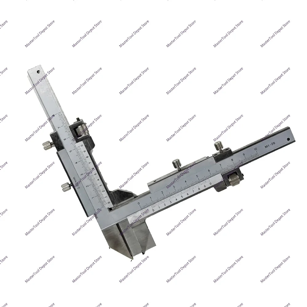 M1-26 0.02mm Digital Tooth Thickness Caliper, Gear Measurement Tool, Gear Distance Measuring Caliper