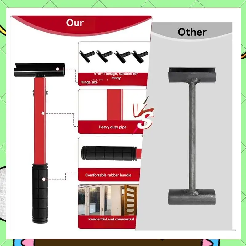 

Hinge Gap Adjusting Wrench Kit 4 In 1 Hinge Adjustment Tool For Residential And Commercial Door Hinge Adjustment Tool-BAAQ