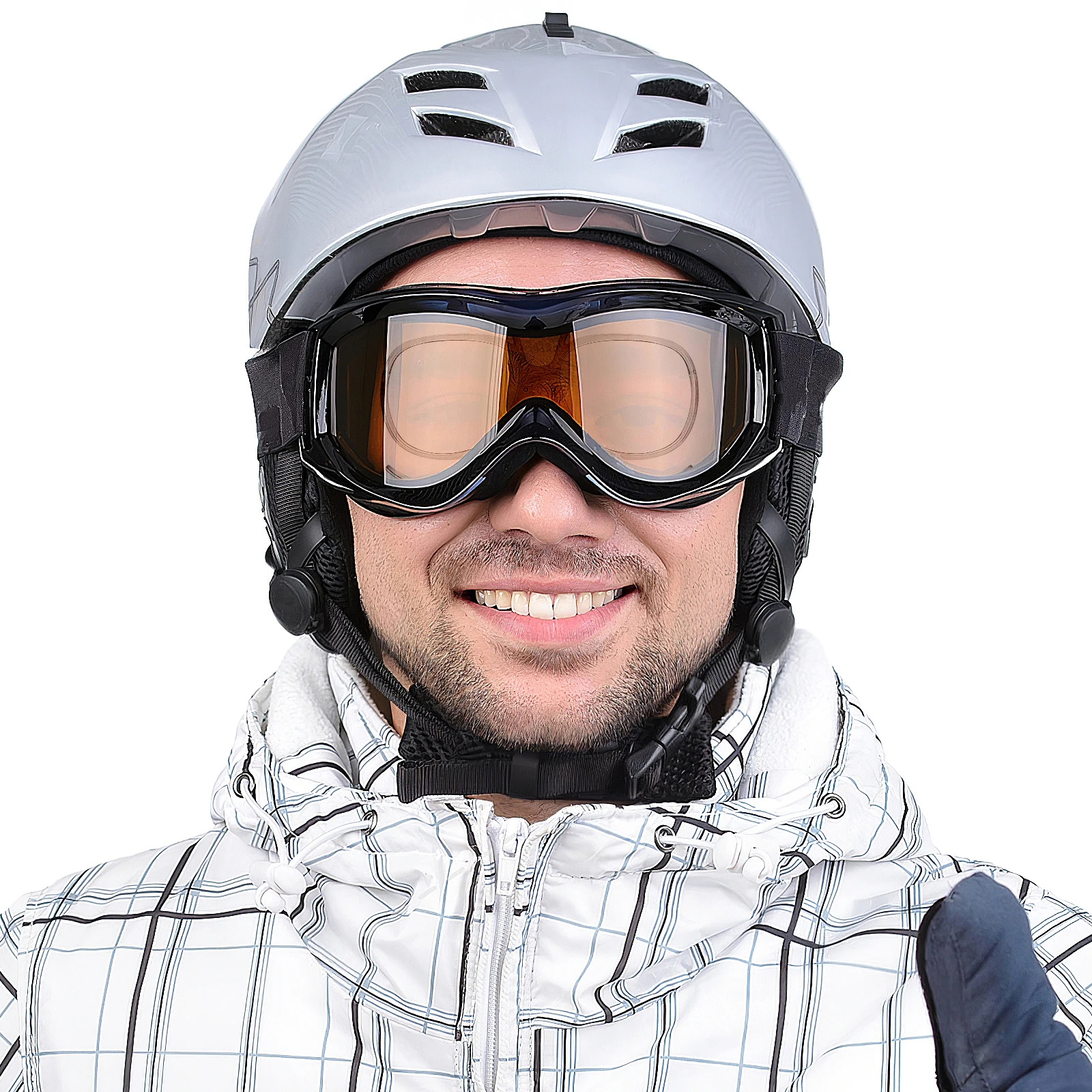 Gafas de esquí con marco graduado, marco ligero Tr a prueba de viento para esquiar, Snowboard, deportes al aire libre