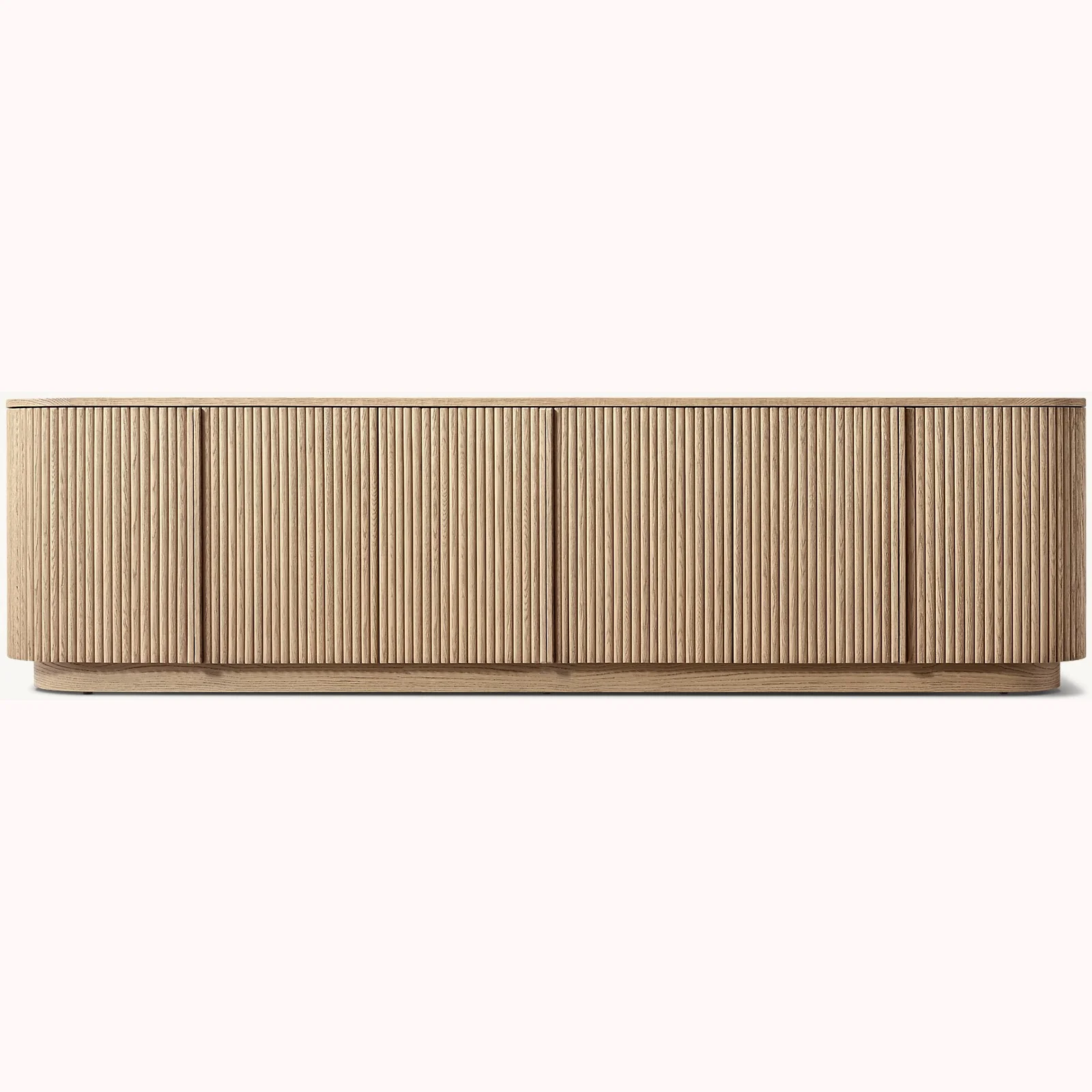 

Contemporary teak solid wood TV console bracket 4 doors living room furniture living room TV sideboard